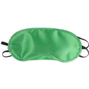 Zijde slaapmasker, Zijden slaapmaskers for de ogen 1 stuk Zijden slaapmasker Oogmasker met zachte oogbescherming Blinddoek Reisooglapje(Green)