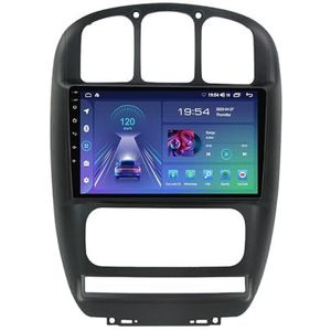 Android 12 Autoradio Met GPS Navigatie Voor Dodge Caravan 2000-2007 10 Inch Touchscreen Met Draadloze Carplay Android Auto Ondersteunt Bluetooth WIFI DSP RDS Spiegel Link SWC + Achteruitrijcamera(M400