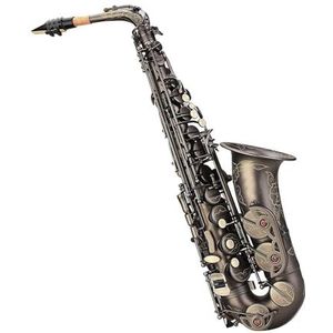saxofoon kit Houtblazersinstrument E Plat Zwart Nikkel Mat Altsaxofooninstrument