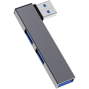 Nucelit Multiport USB C Adapter 4 Havendongle met Snelle Snelheid 2 USB2.0 1 USB3.0 voor PC-Laptop