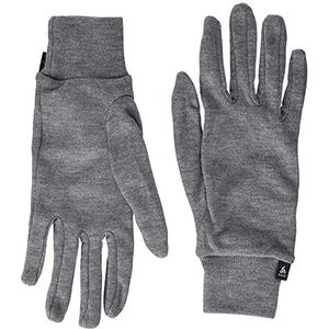 Odlo Unisex ACTIVE WARM ECO-handschoenen, Odlo Steel Grey Melange, M