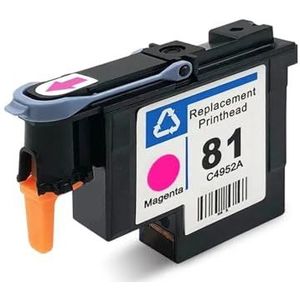 81 Printkop Printkop for D-esignjet 5000 5000ps 5500 5500ps C4950A C4951A C4952A C4953A C4954A C4955A Printerkop(1PCS Magenta)