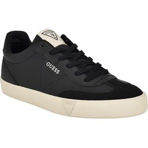 GUESS Heren Parth Sneaker, zwart Multi 001, 11 UK, Zwart Multi 001, 45 EU