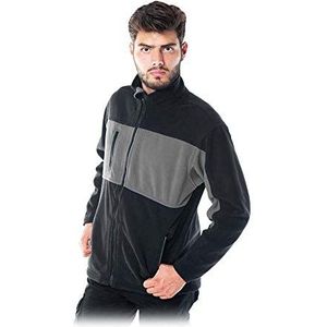 Reis POLAR-DOBLESBXXXL beschermende fleece jas, grijs-zwart, XXXL maat