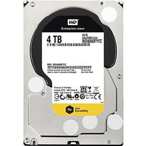 Western Digital WD4000FYYZ RE 4TB interne harde schijf (8,9 cm (3,5 inch), 7200 rpm, 64 MB Cache, SATA III)