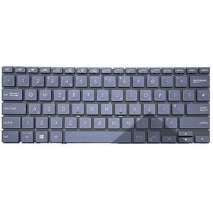 Laptop verlicht toetsenbord voor ZenBook Flip of UX362 UX362FA UX362F UX362CA Q326 Q326FA(UK Blue Backlight)