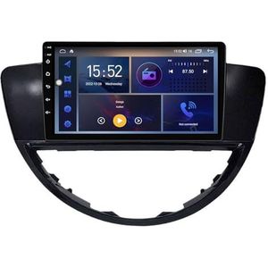 Dubbele DIN Android 14 autoradio voor Subaru Tribeca 2004-2014 9 Duim QLED Touch screen-met Draadloze Carplay Android Auto GPS navigatie 4G WiFi Stuurwielbediening achteruitrijcamera(P5 4G+WIFI 8Core