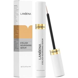 LANBENA Wimperserum, wimpergroeiserum, natuurlijke en veilige ingrediënten, 4 ml