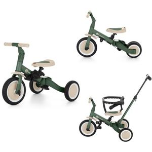 Petite&Mars - Multifunctionele Driewieler - Misty Green - 5-in-1