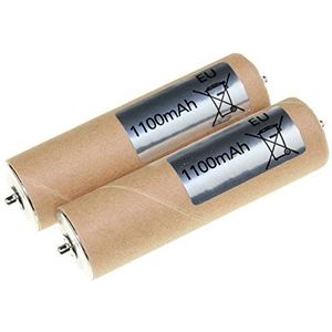 Panasonic Kit 2 batterijen scheerapparaat tondeuse ER1410 ER1411 ER1420 ER1421 ER1424
