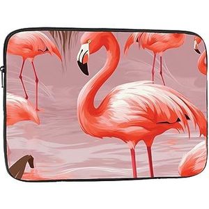 Laptop Sleeve Flamingo Slim Laptop Case Cover Duurzaam Aktetas Shockproof Beschermende Notebook Case 15 Inch