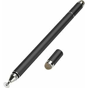 Universele stylus pennen voor touchscreens compatibel met iPhone/iPad/Samsung tablet telefoon touchscreens actieve stylus potlood S-pen accessoires (zwart)