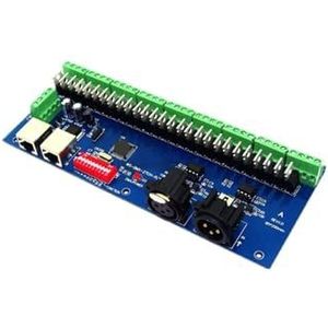 LED-driverkaart DMX512, DC 5 V, 12 V, 24 V, 36 kanalen, 4 kanalen, 6 kanalen, 8 V, 9 V, 18 V, 27 kanalen, RJ45
