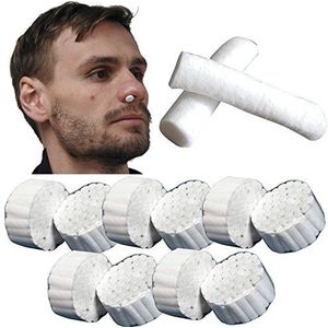 500 Steroplast Neus Bloed Controle 100% Katoen Wol Plugs, MMA, Boksen, Sport
