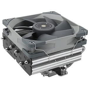 Thermalright SI-100 CPU luchtkoeler, 6 × 6 mm heat pipes, TL-E12 PWM stille ventilator CPU-koeler met S-FDB V2.0 lagers, AGHP 3.0-technologie, voor AMD AM4 AM5/Intel 1150/1151/1200/1700/2066,