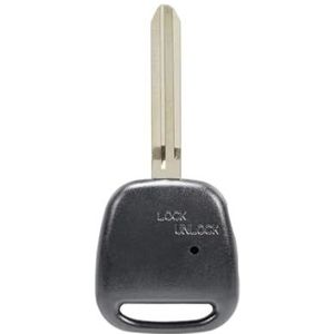 Sleutelbehuizing Afstandsbediening Autosleutel Shell Fob Key Case Met TOY43 Blade 2 Zijknop Voor Touota Voor Carina Voor Estima Voor Harrier Previa Voor Corolla Autosleutelhoesje