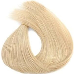 Paardenstaart, Blonde rechte paardenstaartextensies for vrouwen Paardenstaartverlenging(Gold)