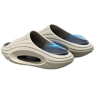 Slippers, Heren Zomer Buitensport Pantoffels - for Wandelen/Thuis,voor dames en heren(Khaki,45 EU)