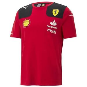 Scuderia Ferrari - Team T-shirt 2023 - Heren, Rood, 3XL