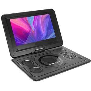 Reis-dvd-speler, 13,9 inch draagbare dvd-speler Regiovrije USB-poort 270 graden rotatie Swivel Screen EVD-speler for thuis