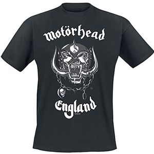 Motörhead England T-shirt zwart XXL 100% katoen Onbekend Band merch, Bands