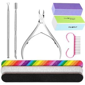 Manicure-gereedschapsset, professionele manicure-gereedschappen, professionele manicureset voor dames, manicure-gereedschapsset voor nagelverzorging van vrouwen, set voor