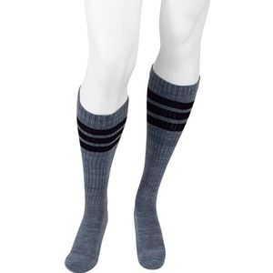 Juzo Power Comfort 20-30 mmHg Knie, lang, Retro Heather Grijs, Large