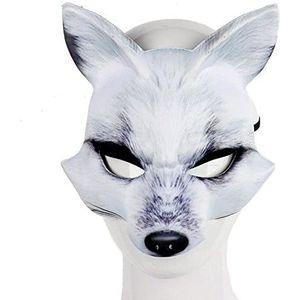 Luxylei Half Gezichtsmasker Sexy Cosplay Halloween Party Maskerade Bal Fancy Maskers Dier Eva Hoofd Masker