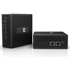 AWOW Mini PC Celeron Quad-Core J4105, 8 GB RAM, 128 GB ROM, Micro PC, Gigabit Ethernet, Dual 2.4G & 5G WiFi, BT4.2, mini-desktopcomputer voor business, thuis, school