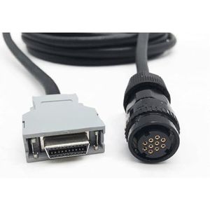 UDHBJEBQ Kabel voor encoder A860-2000-T301, voor signaalterugkeer, voor servo-encoder (trekconnector, 8 m)