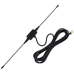 Hoornantenne met stekker, VBESTLIFE 118in 433MHZ GSM GPRS SMA, signaalversterker van puur koperen hoornantenne met 12cm antenne