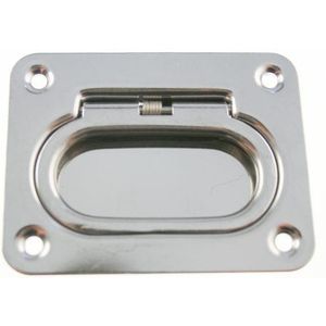 ARBO-INOX Bodemkrik inlaatgreep Luik krik roestvrij staal 75x58mm