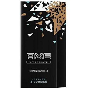 Axe Aftershave Men - Leder & Cookies - 4 stuks (4 x 100 ml)