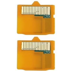 Create idea 2 stks MicroSD TF-kaart naar XD-kaart Adapte TF naar XD Kaarthouder Geheugenkaart Adapters Compatibel met Olympus U1040 u9000 u7000 u6000 SP590 Geel