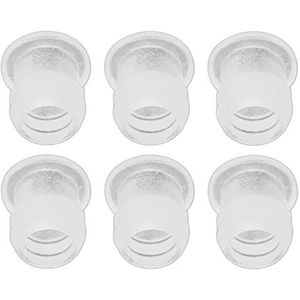 Oorvorm Buissloten, Transparant Vergrendelingsontwerp Draagbare Oorvorm Buissloten PP Lichtgewicht 30 Stuks voor Doven voor Vrouwen