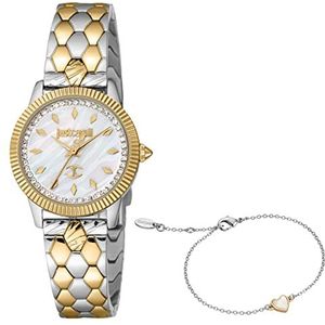 Just Cavalli Dames Horloge - JC1L258M0085, Kleur: wit., Modern