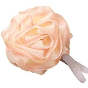 Badsponzen for volwassenen, badspons, mesh poef badspons, schuim Loofah spons (Color : 04)
