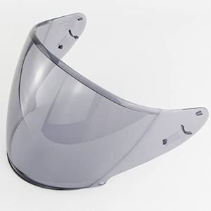 Helmvizier, Helmvizier, motorfiets halfhelmvizier anti-kras windscherm helmlensvizier compatibel met SH-OEI J-Cruise I II J-Force4 motorfietsaccessoires (blauw vizier)(Light Smoke Visor)