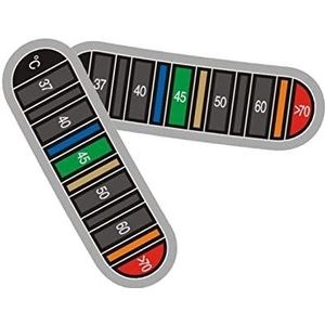 Stick Thermometer Strip, Temperatuur Sticker Voor Vistank, Waterdichte Digitale Bier Brouwen Thermometer Strip Lijm, Herbruikbare Kleurverandering Thermometer Stickers, Voor Thuis of Kantoor