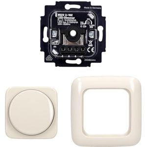 Busch-Jäger - Duro 2000 - LED-Draaidimmer - Crèmewit/Elektrowit