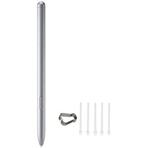 Stylus Pen Compatibel met Samsung Galaxy Tab S7/S7 plus S7+ Tablet S Pen met Repalcement Tips (geen Bluetooth) (Zilver)