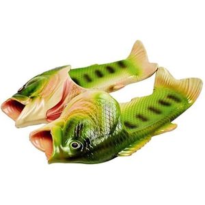 Vis slippers zomer strand vrouwen schoenen mannen zachte creatieve douche antislip grappig dier sandalen vrije tijd