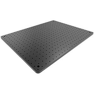 Optische Plaat Platte Aluminium Honingraat Breadboard Experimentele Trillingsisolatie Platform Werkbank M6 Getapte Montage Gaten (100X300X12MM)