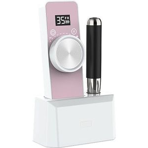 Nagelboormachine for acrylnagels, 35000 RPM elektrische nagelvijl, met LCD-scherm, USB draagbare elektronische nagelvijl for thuissalon Manicure Gereedschap (Color : White)