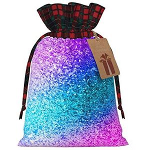 Glitter Sequin Spot Christmas Gift Bags, Grote Size Kerst Zakken Voor Geschenken Party Gunsten, Xmas Gift Zakken, Vakantie Tas