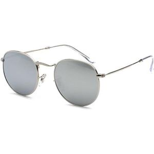 Klassieke Ray Cut-zonnebril for dames Gepolariseerde modebrillen Ronde zonnebril for heren UV-bescherming (Kleur : 2)