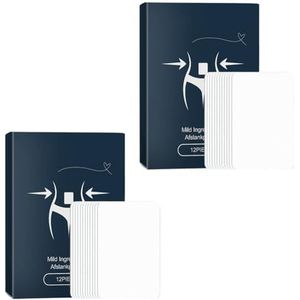 24 stuks BEATYRABBIT Patches, gewichtsverlies - Afslankende patches, Detox-pleisters voor gewichtsverlies, natuurlijke ingrediënten voor vrouwen, zacht en veilig om de huid aan te raken