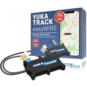 IoT YUKAtrack easyWire 4G AIO GPS Car Tracker with SIM + Data Flat