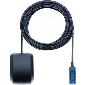 SYNC 3 GPS-antenne - actieve navigatie GPS Fakra C-connectorantenne met magnetische basis - antenne waterdicht compatibel met Ford, Audi, VW Volkswagen, SKODA, Mercedes Benz - Fakra-antenneadapter