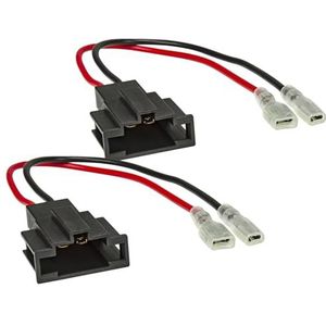 tomzz Audio 7103-003-2 Luidspreker adapter set van 2 voor DIN compatibel met Audi A4 A6 Q5 Q7 TT vanaf 2018 Seat Leon